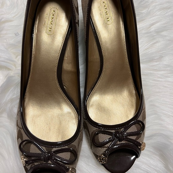 Coach Shoes - Coach wedge shoes